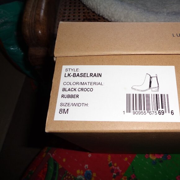 Rain Boots Booties Basel Lucky Brand size 8 - Picture 3 of 5